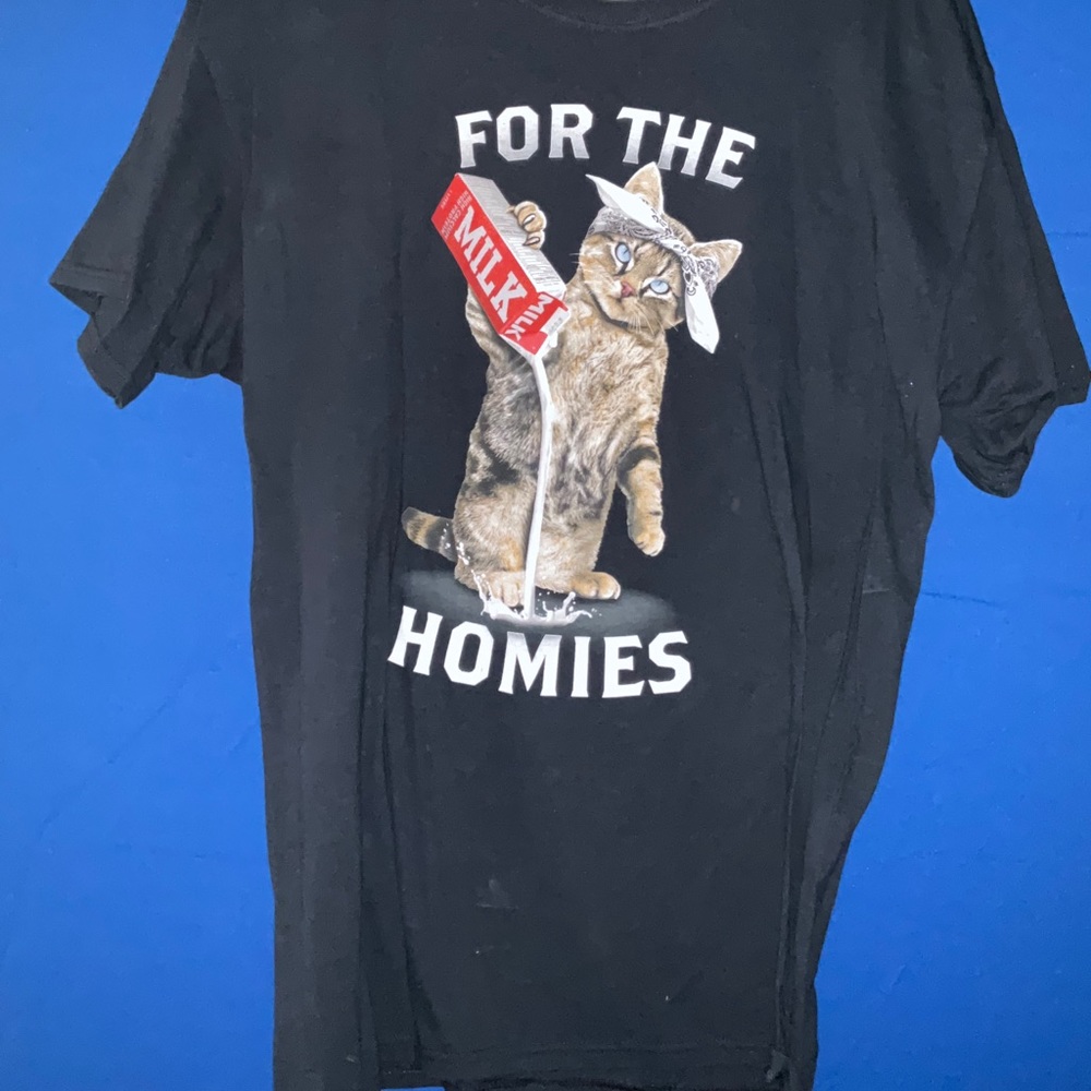 “For the Homies” Cat T-Shirt